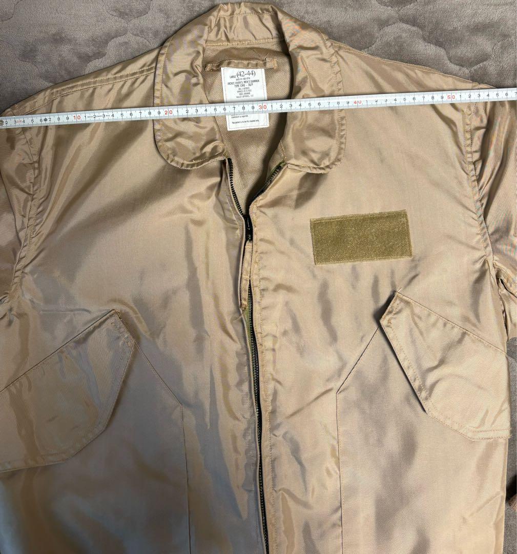 CWU-36/Pフライトジャケット/タン実物L米軍トップガン