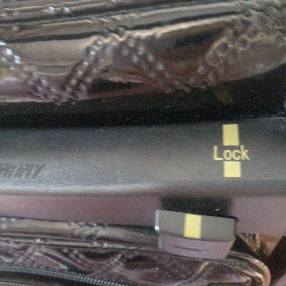 SWANY エマイロ キルティング エナメルキャリーケース