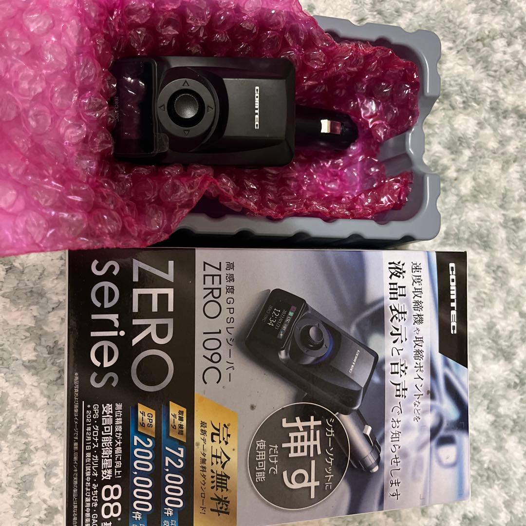 COMTEC 　ZERO 109C 　BLACK　レーダー探知機