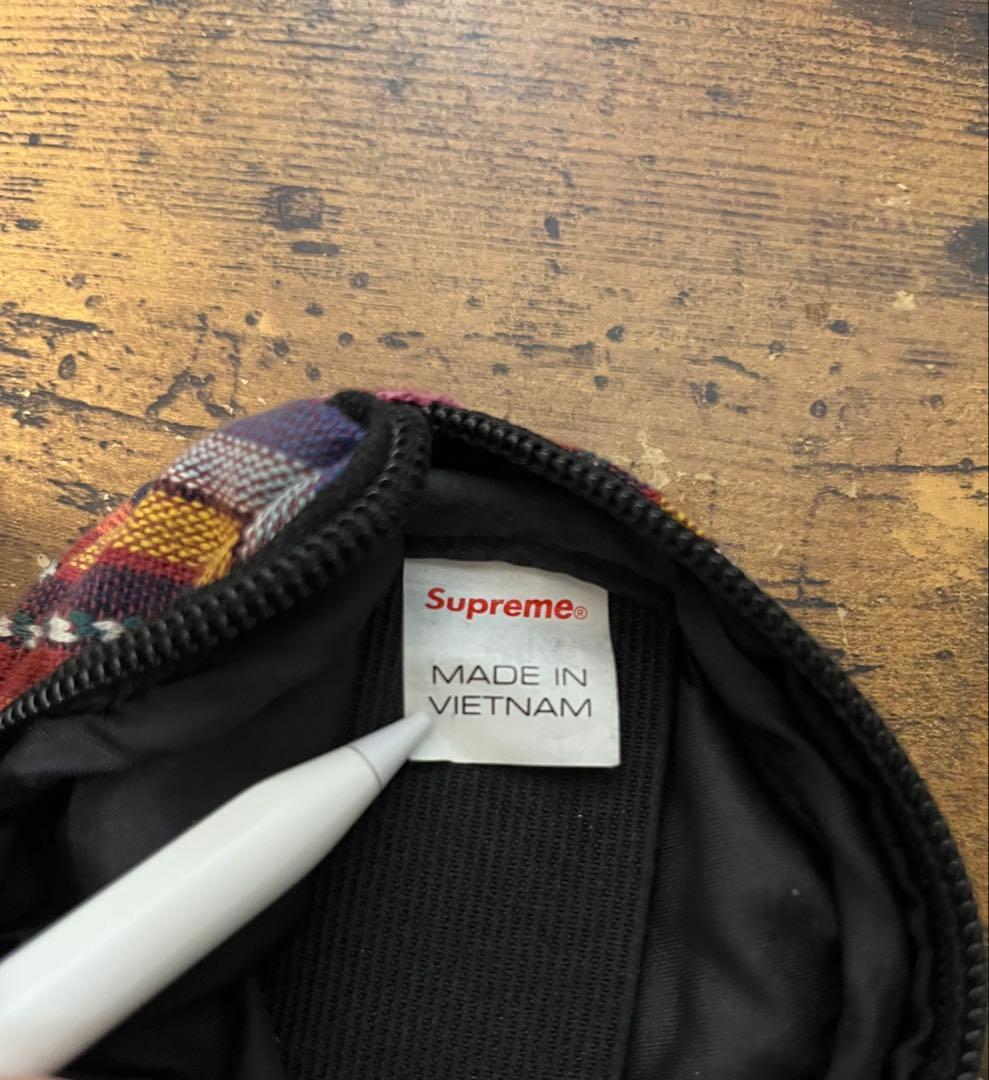 小物 Supreme 20SS Woven Stripe Coin Pouch