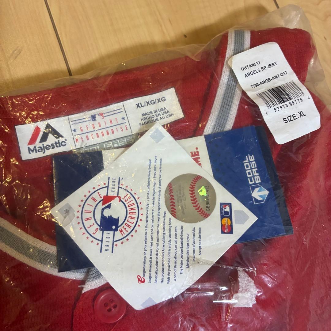 Majestic エンジェルス 大谷翔平 ユニフォームXL アメリカ製