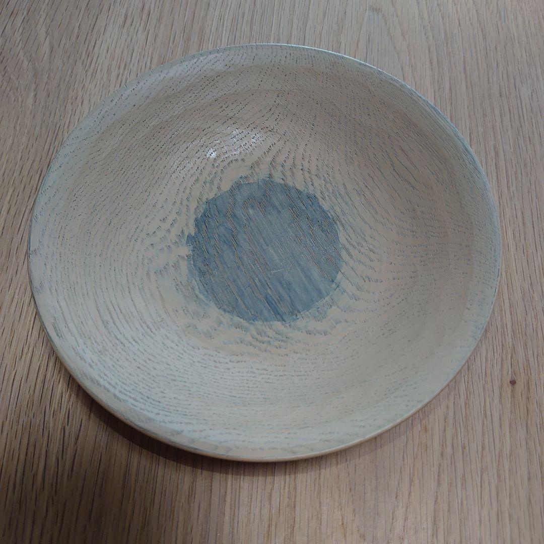 三谷龍二さん　白漆　皿