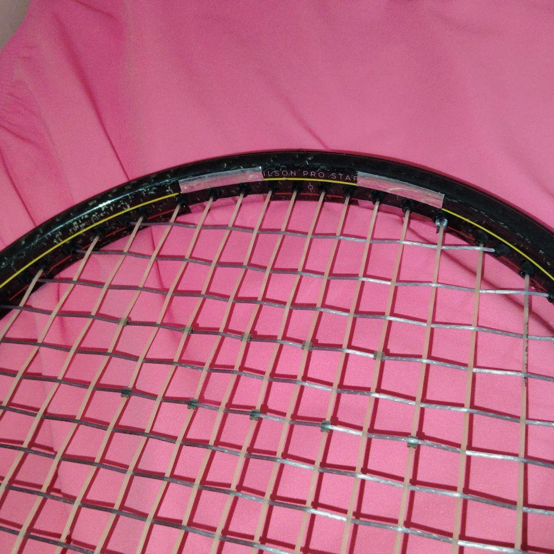 プロスタッフ97v13ラケットマイスター村井氏加工書&グロメット付B