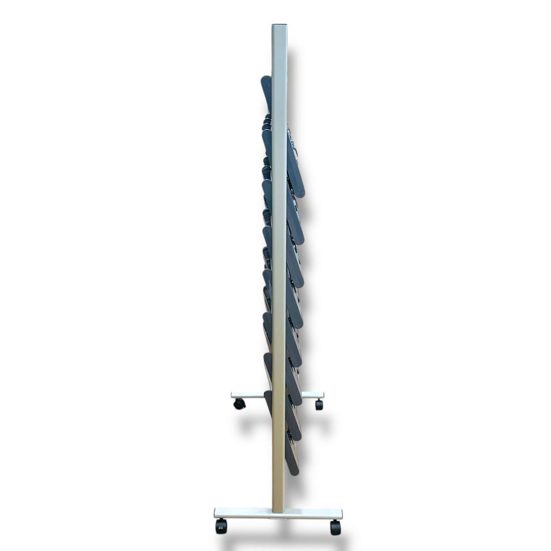 【送料無料】ミヅシマエ業 パンフレットスタンド NPF-C308 8段x3列