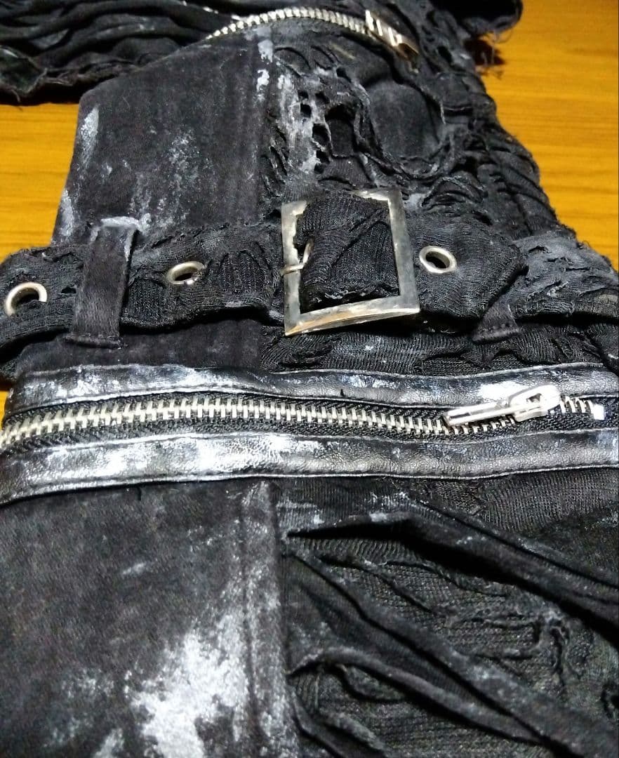 SEXPOT ブラックボンテージパンツ