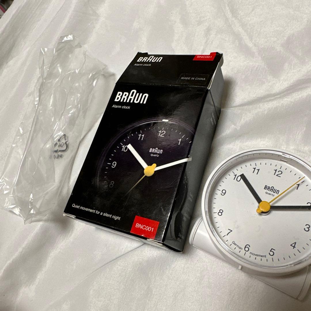 希少　白　Braun (ブラウン) - アラームクローム　[BNC001]