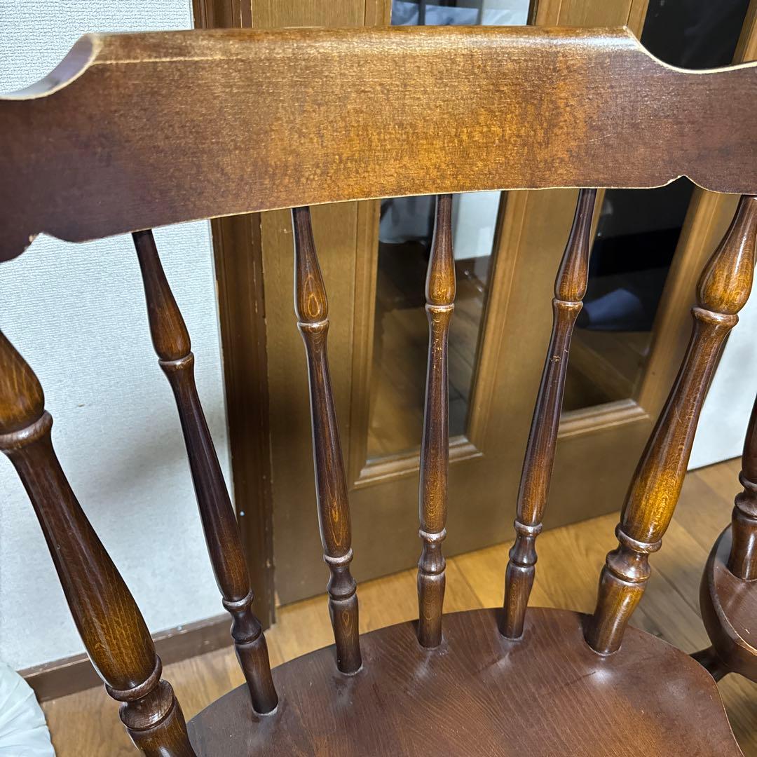 飛騨産業 キツツキマークのウィンザーチェア