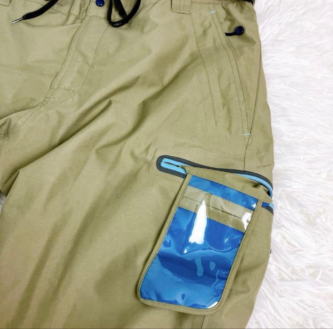 【大幅値下げ！】REW スノボ パンツ GORE-TEX カーキ XL