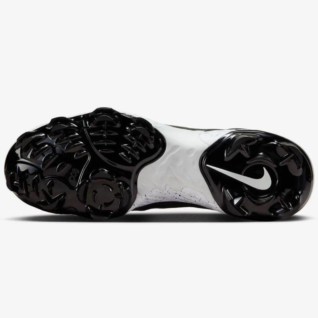 ナイキ アルファ ハラチ エリート 28 野球 スパイク 靴 シューズ 黒