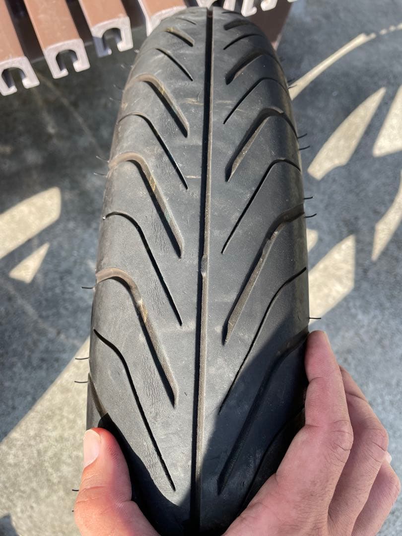 ゼファー400／ゼファーχ（96年）　純正ホイール+タイヤ