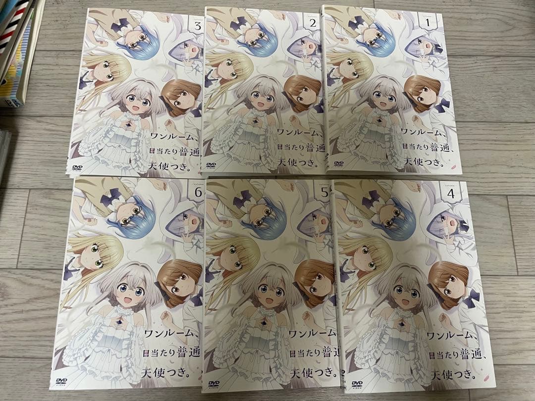 ワンルーム、日当たり普通、天使つき。 dvd 全巻　全6巻