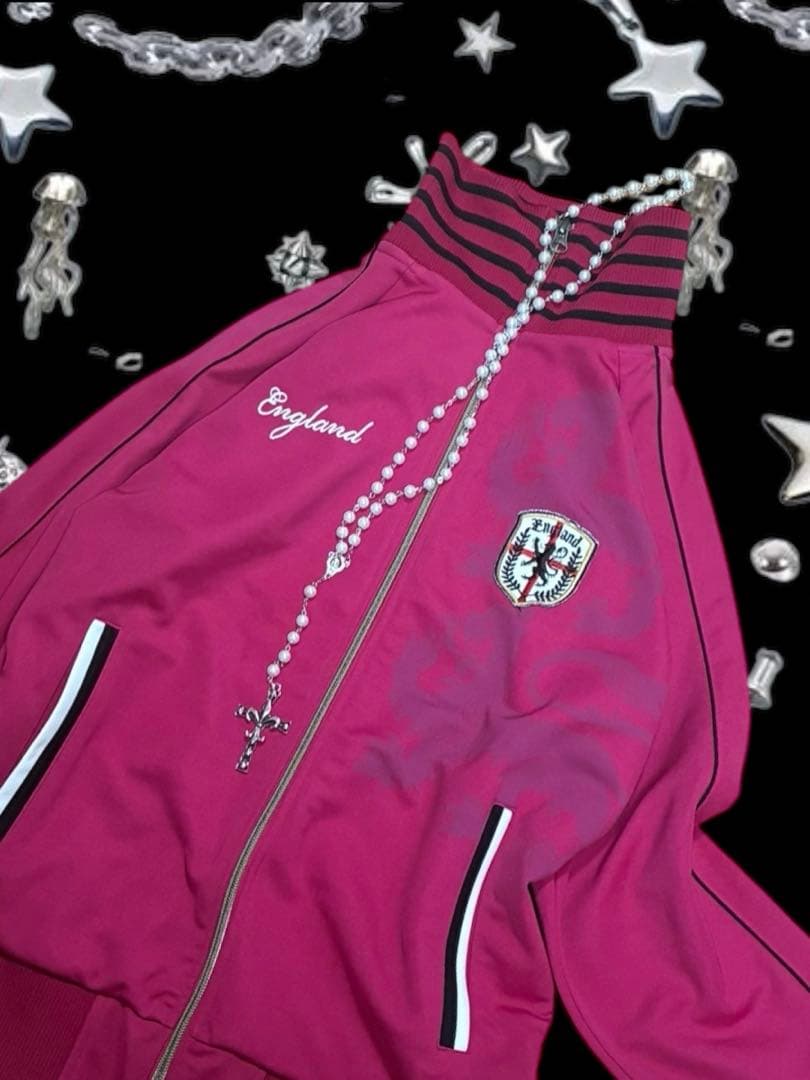 y2k ワッペン姫ギャル刺繍　平成フェアリーグランジ　ロック　マクブリンク