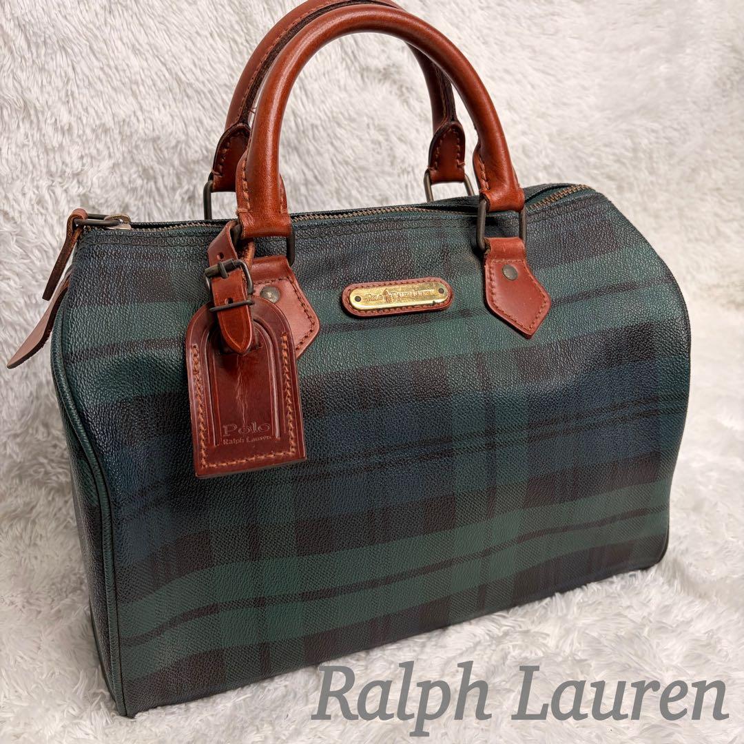 VINTAGE66！！ POLO ラルフローレン ミニボストンバッグ
