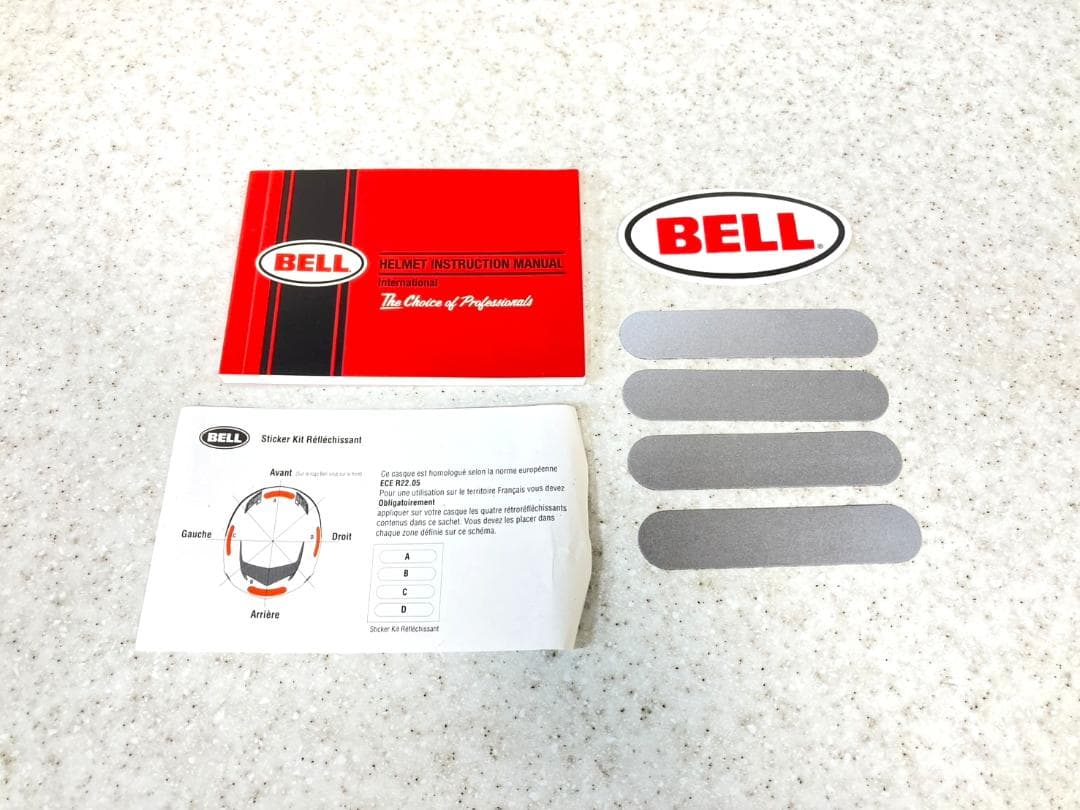 未使用 BELL ヘルメット MOTO-3 BLACK CLASSIC XXL