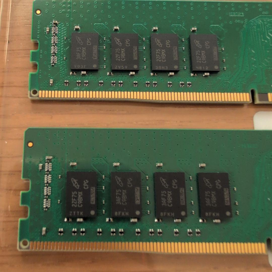 Crucial DDR4 メモリ 64GB (32GB 2枚)