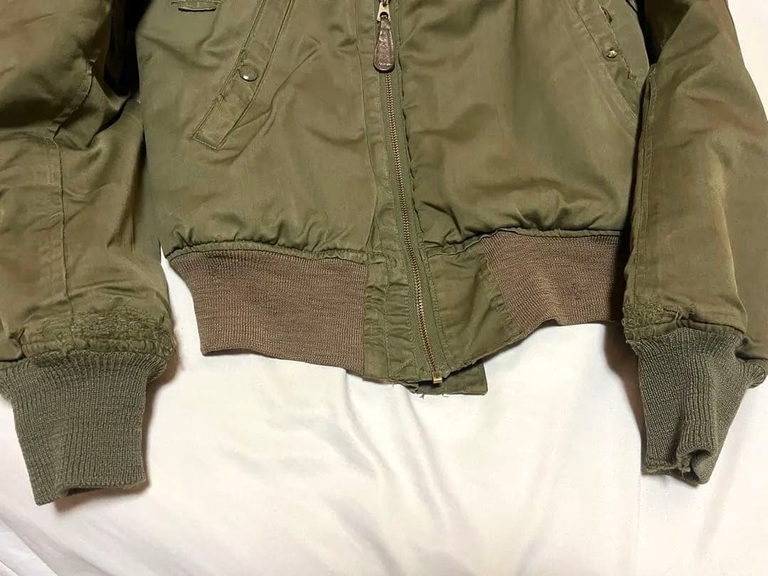 【希少】40s B-15Aアメリカ ビンテージ フライトジャケット usarmy