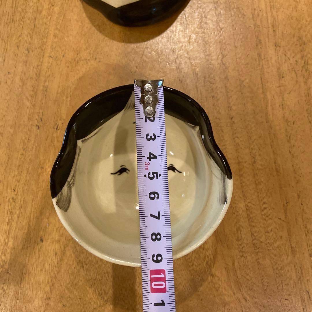 京焼　清水焼　吉峯窯　浅見与し三作　百福　お福　お多福　小鉢十個