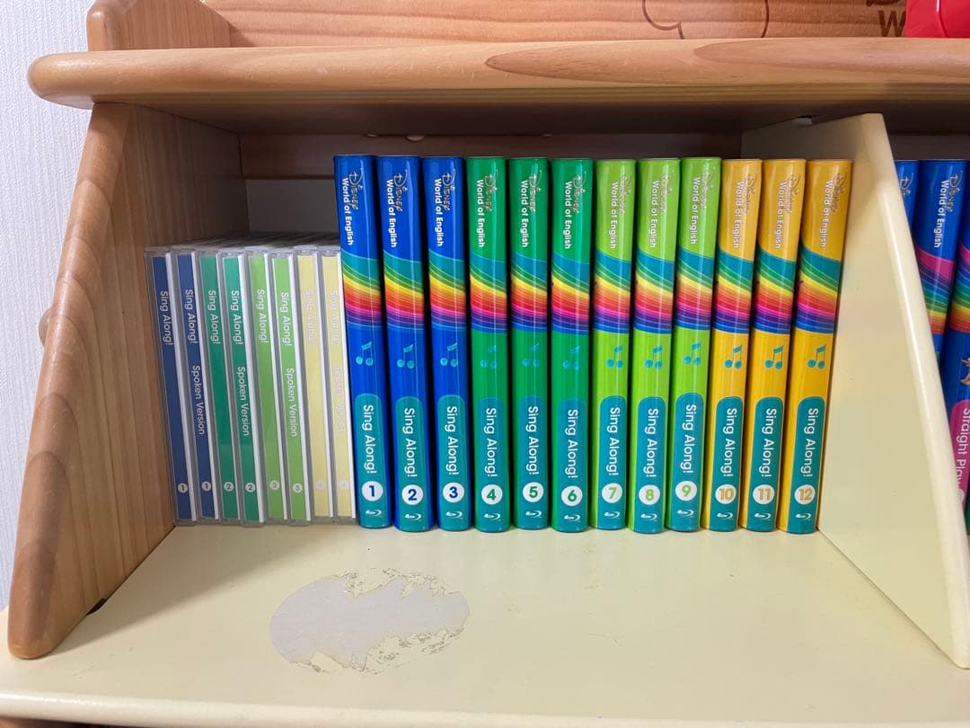 【2019年購入】ディズニー英語システム DWE フルセット　※パペット系なし