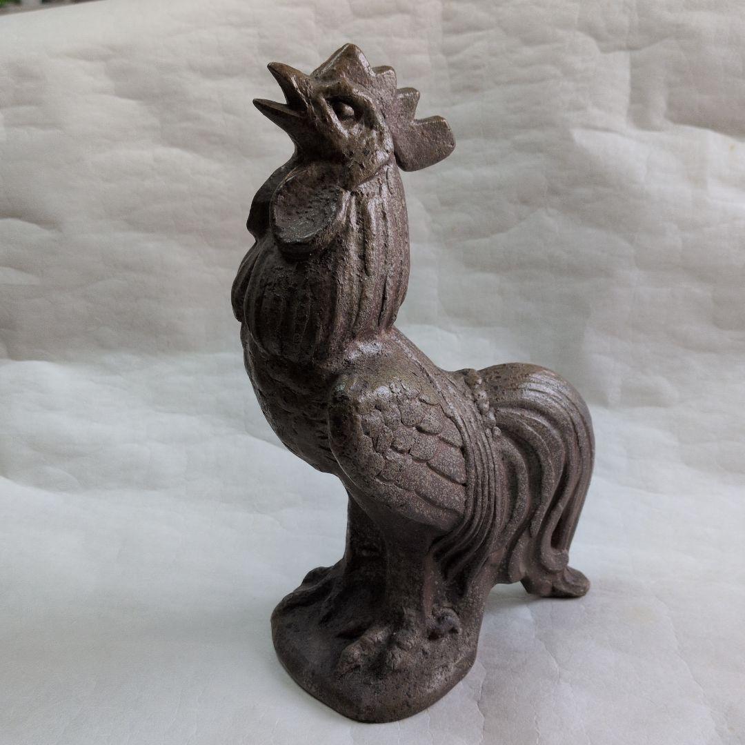 【備前　彫塑　「暁声」】善次