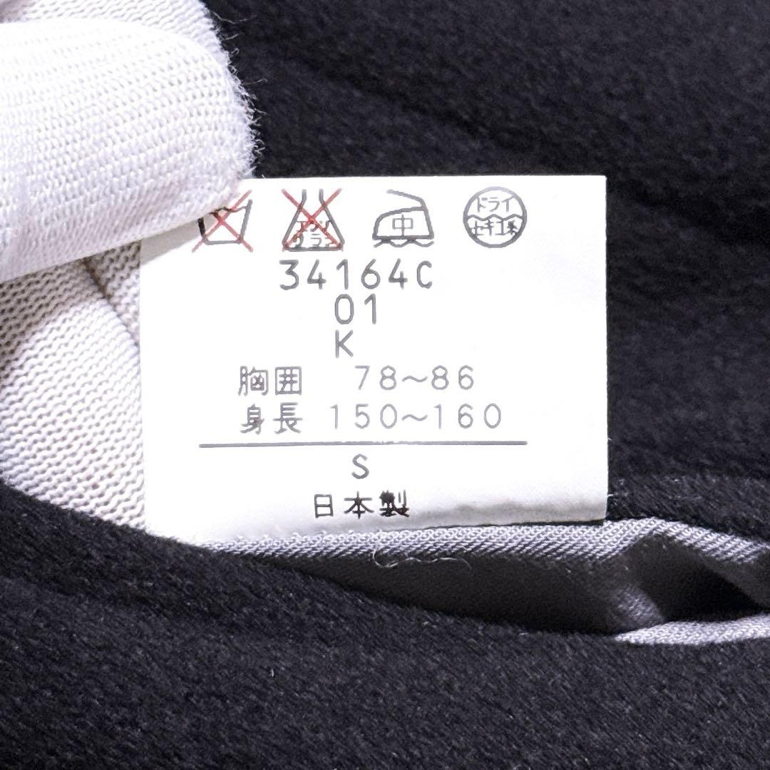 カシミヤ混【未使用】chaps ralph lauren ステンカラーコート 黒