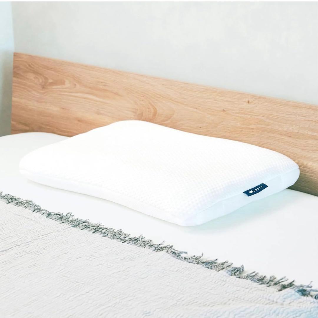 NELL（ネル） まくら オフホワイト トライアル付き [高反発 高さ調整可能