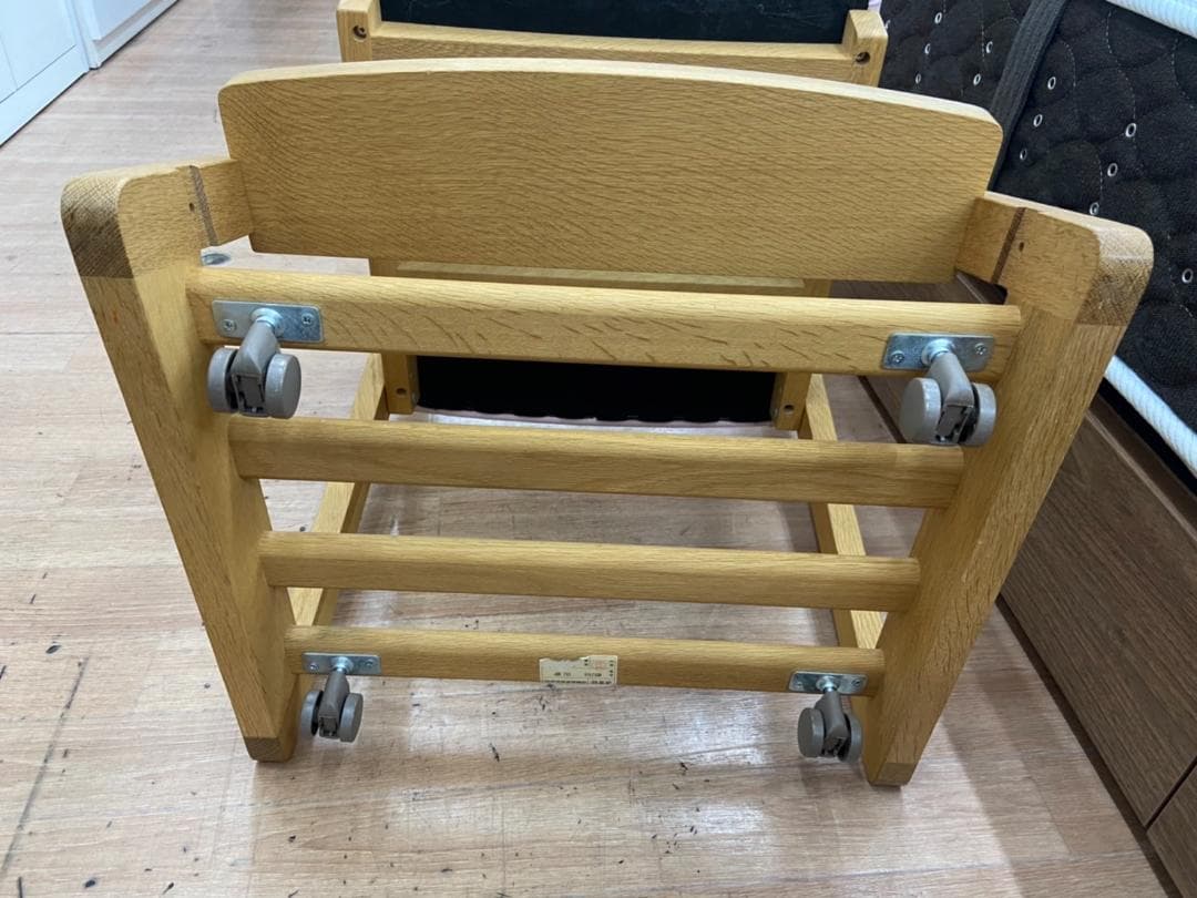 チェア 飛騨家具 イス リビングチェア 椅子 キャスター付き②