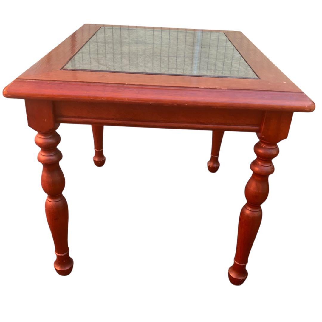 大理石　タイルトップ サイドテーブル 北欧家具