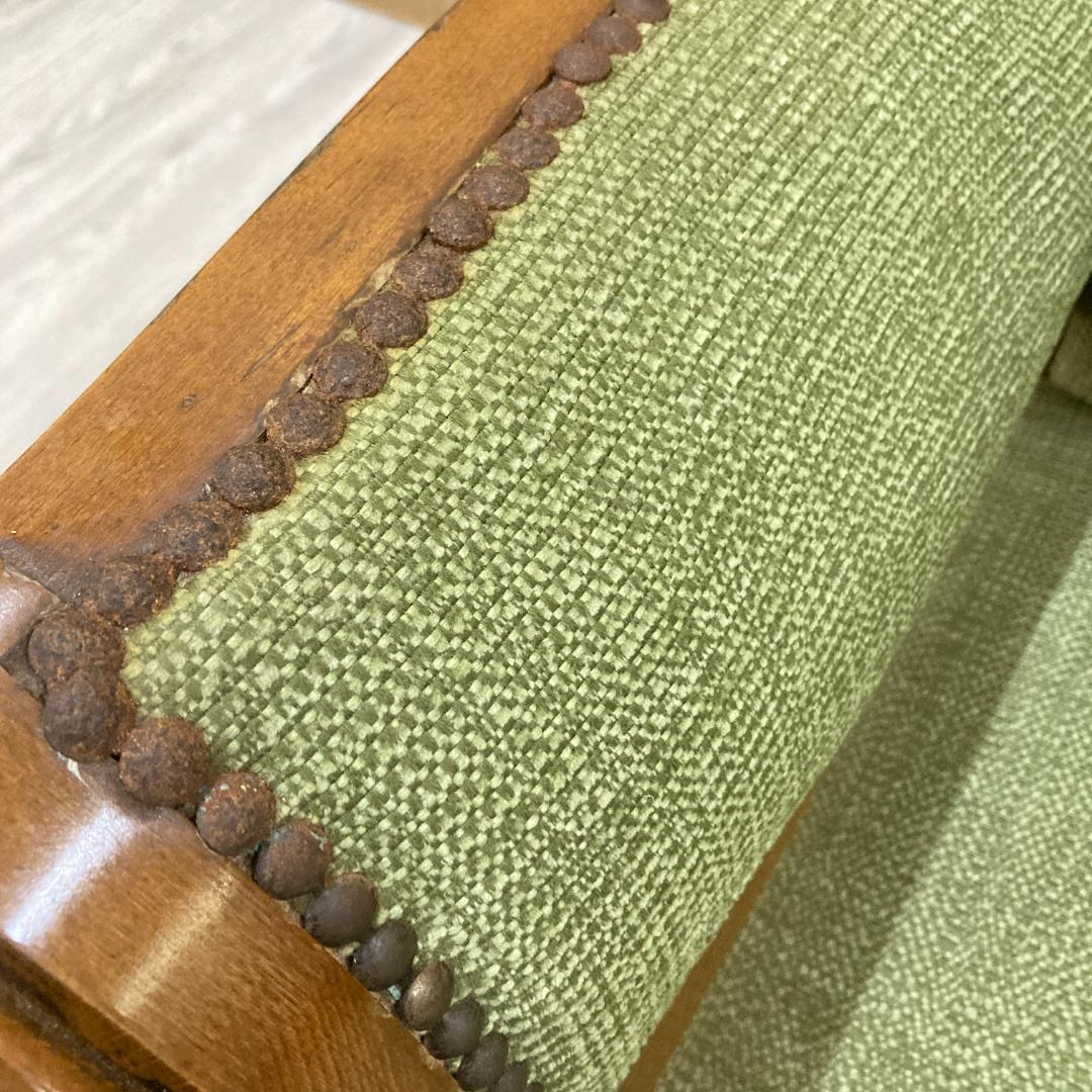 アンティーク調　猫脚　テレフォンベンチ　クラシック