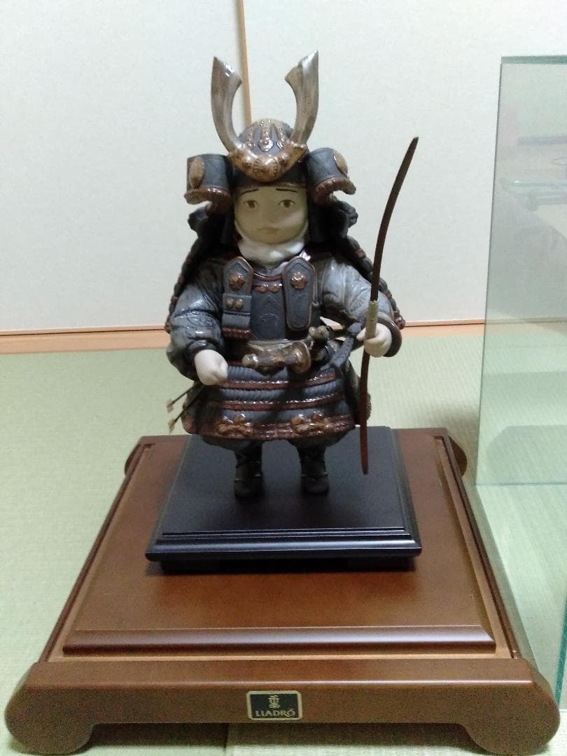 五月人形若武者リヤドロ(限定製作3500点。証明書付シリアルナンバー1416)