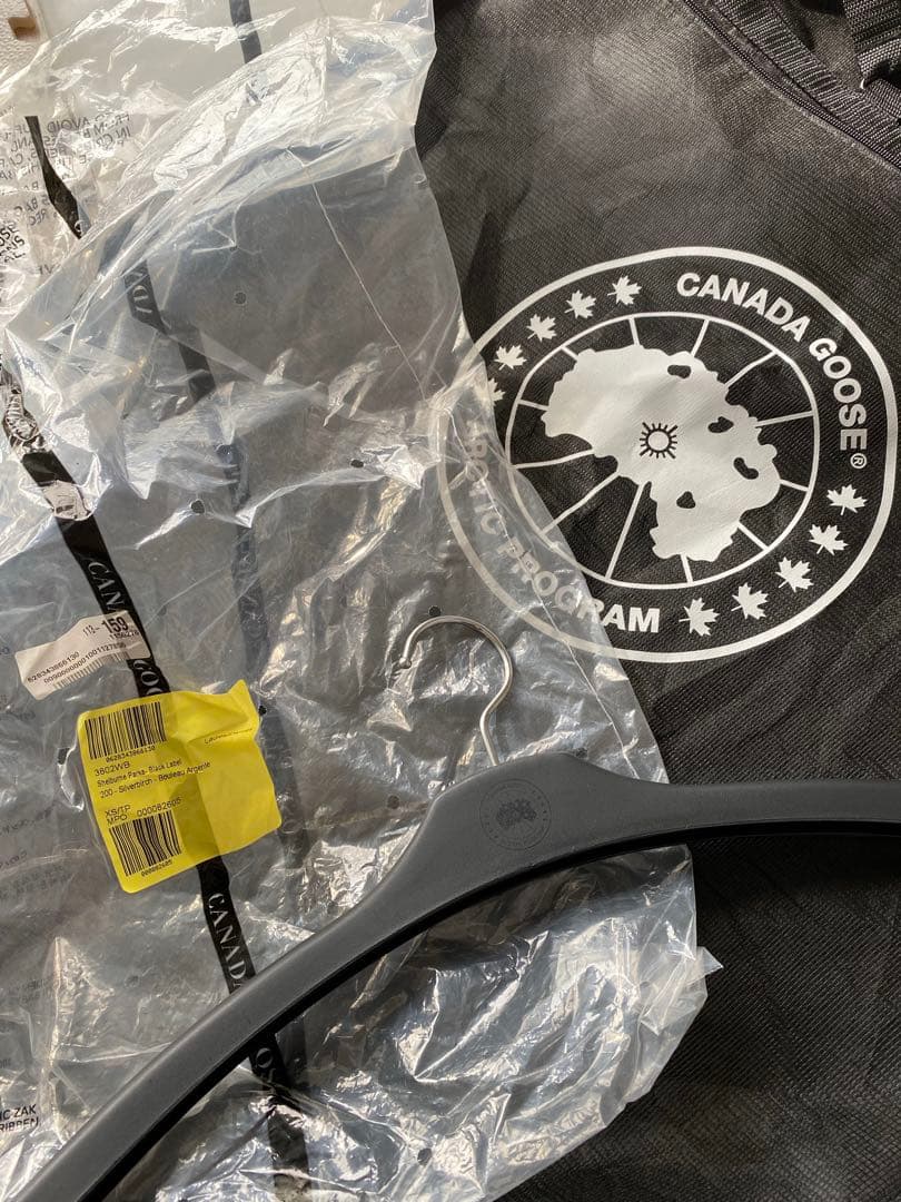【新品・タグ付き】現行品 XS カナダグース シェルバーンブラックレーベル