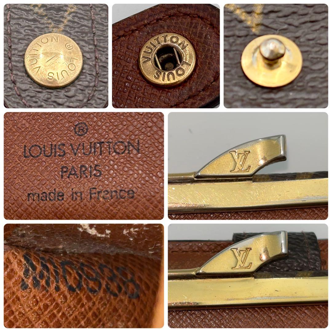 ルイヴィトン モノグラム ポルトフォイユ　ヴィエノワ 二つ折り財布 がま口