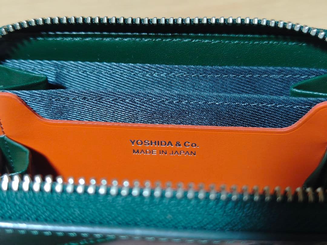 【美品】PORTER ENCHASE エンチェイス ケース グリーン