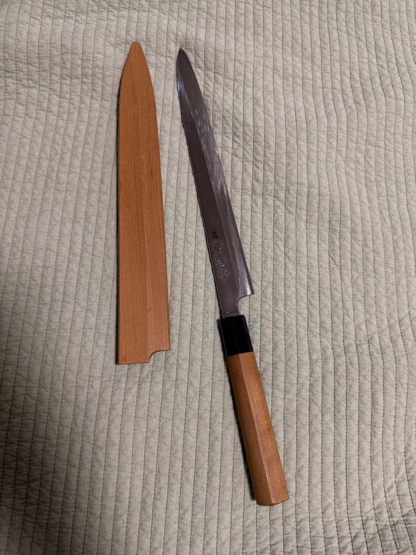 重房作　鍛地　柳刃包丁 270mm Shigefusa