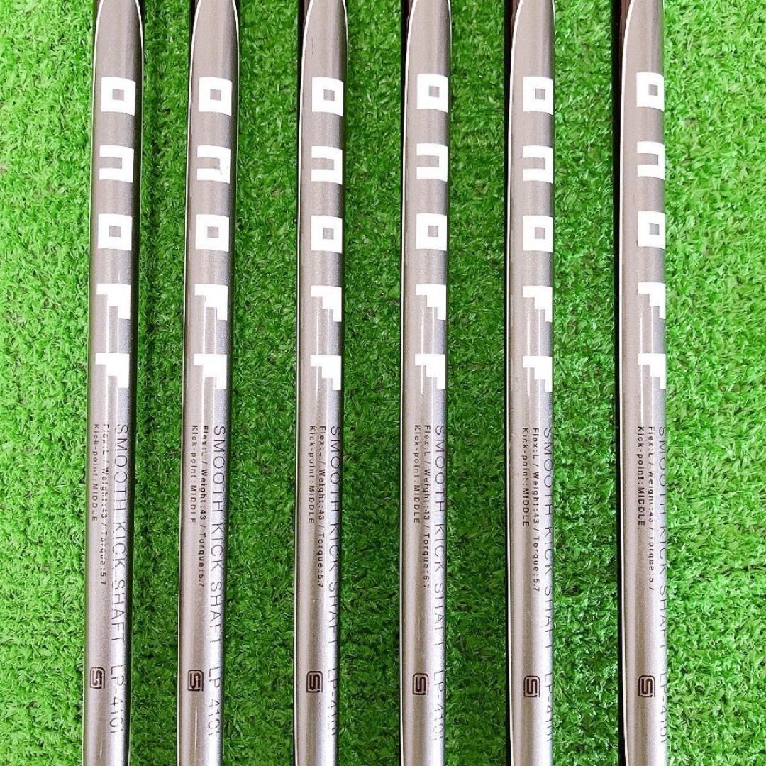 テ42★オノフレディース 6本アイアンセット LP-410I ONOFFLADY