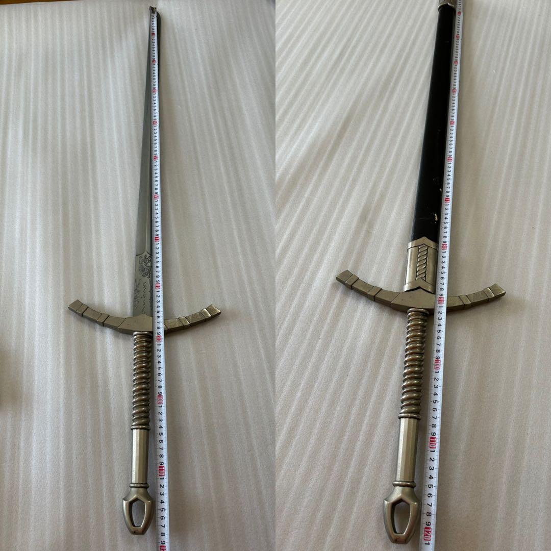 金属製 模造刀 西洋剣 コスプレ 鞘付き長さ約122cm 重さ約2.7kg