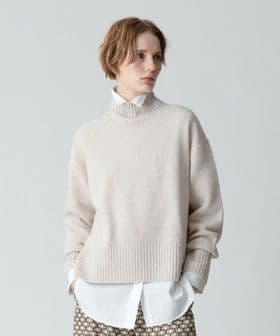 アルアバイル　新品未使用ジーロンラム天竺プルオーバー