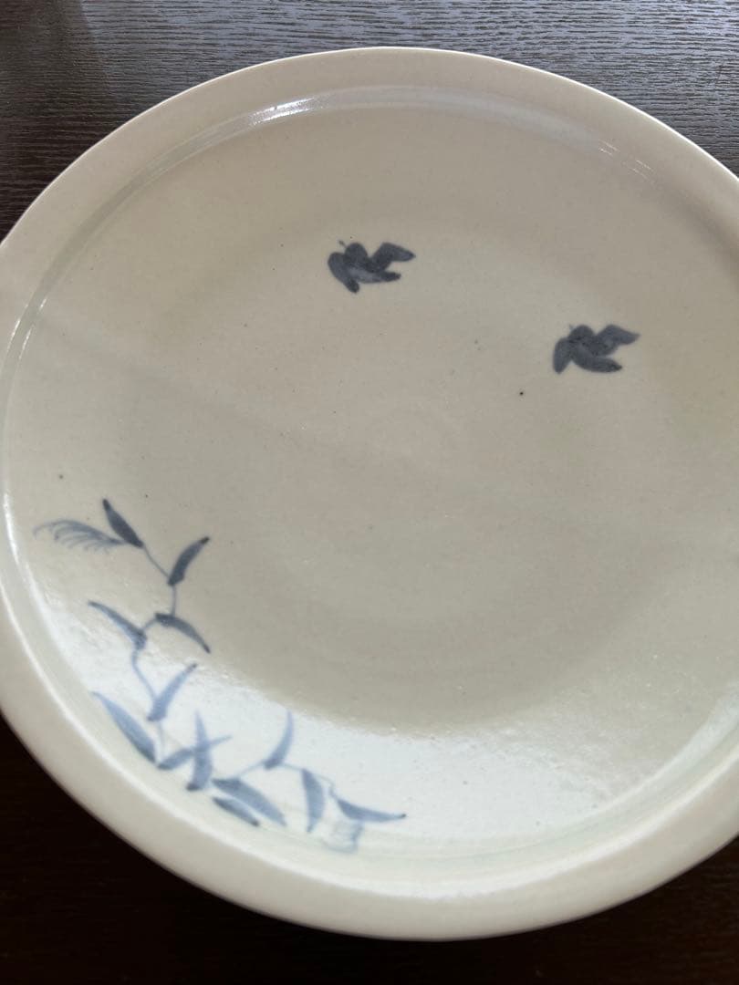 宮岡麻衣子さん 7寸皿とレンゲのセット