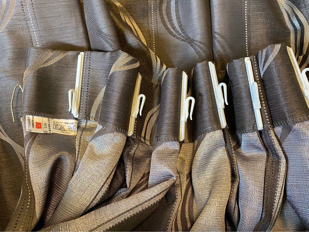 カーテン ブラウン インテリア 定価9万円