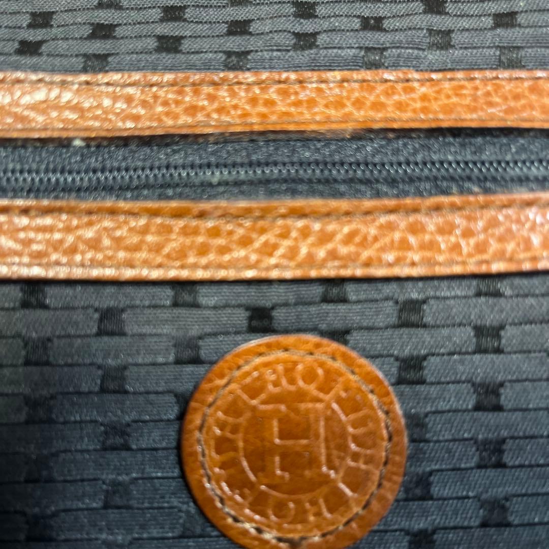 【HIROFU】ヒロフレザーメッシュバッグ　グリーン