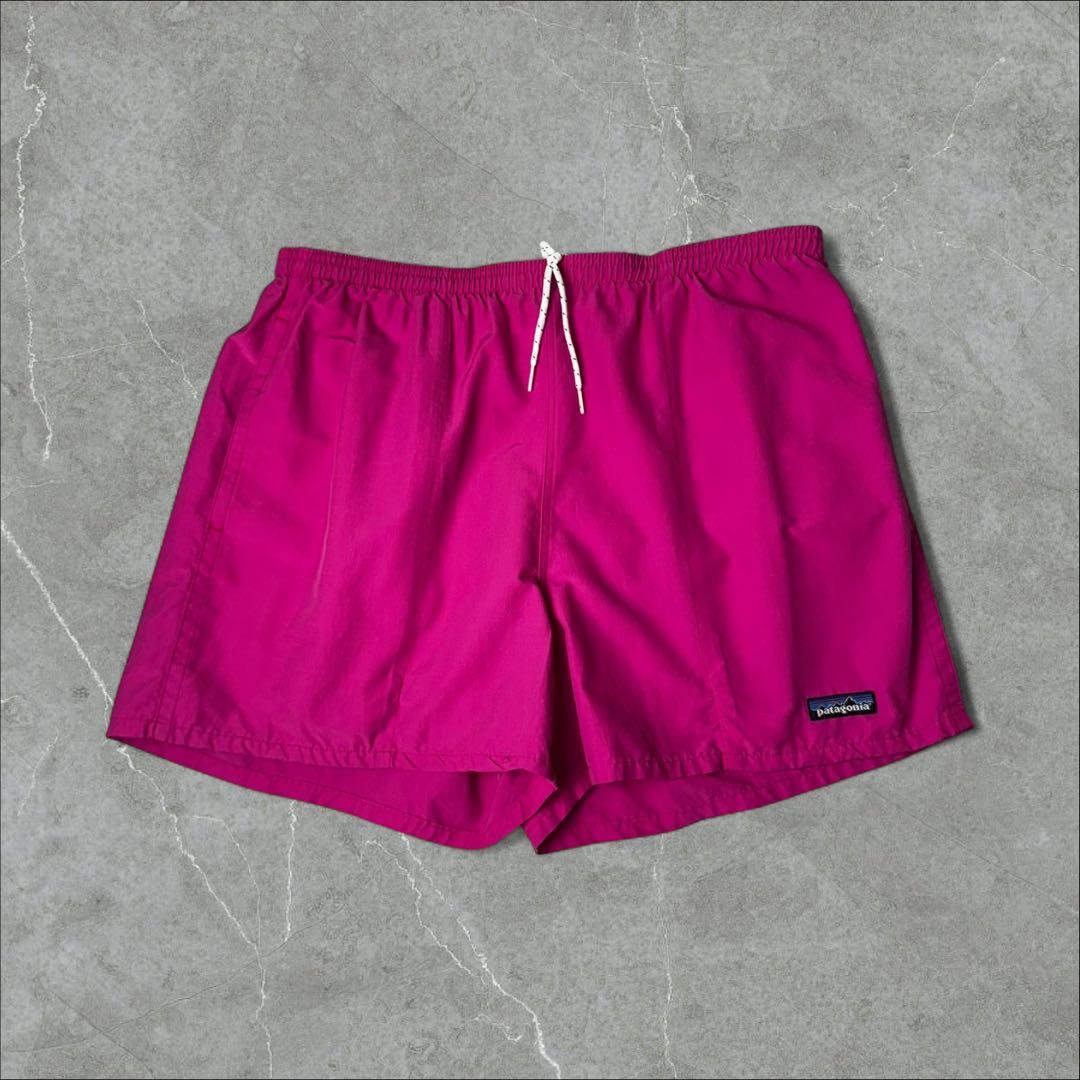 USA製 Patagonia パタゴニア 5インチ バギーズショーツ L ピンク