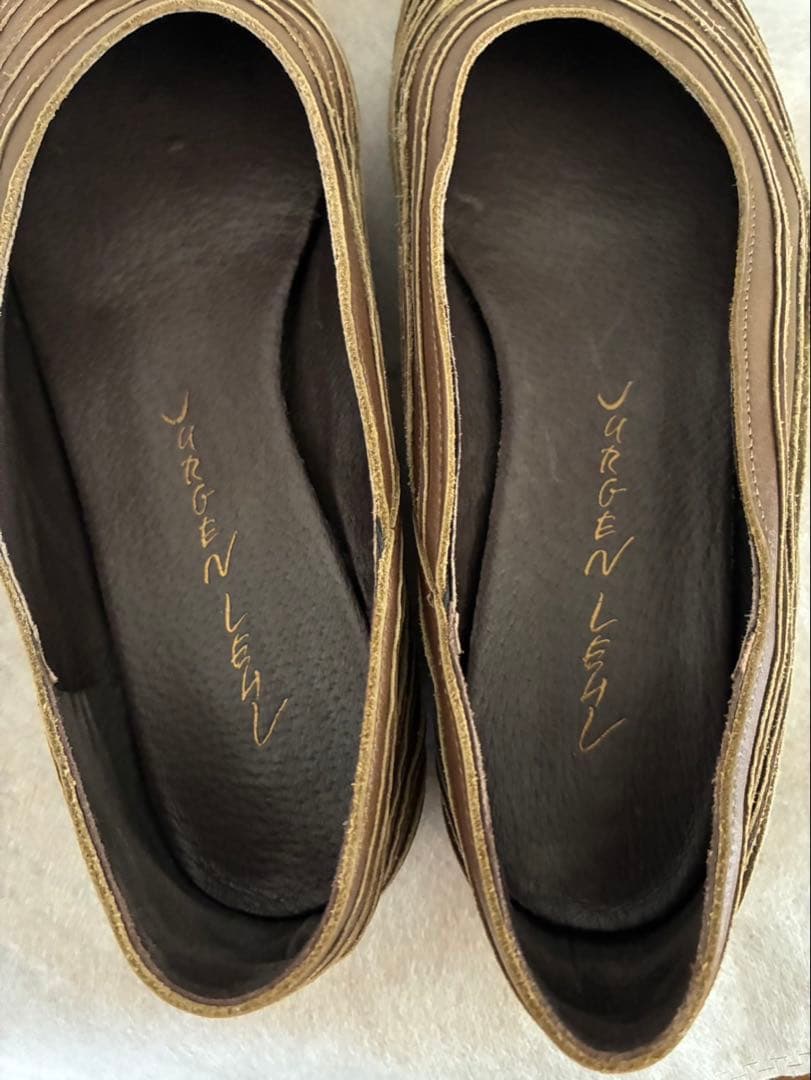 ヨーガンレール　ぐるぐるステッチシューズ24.5cm