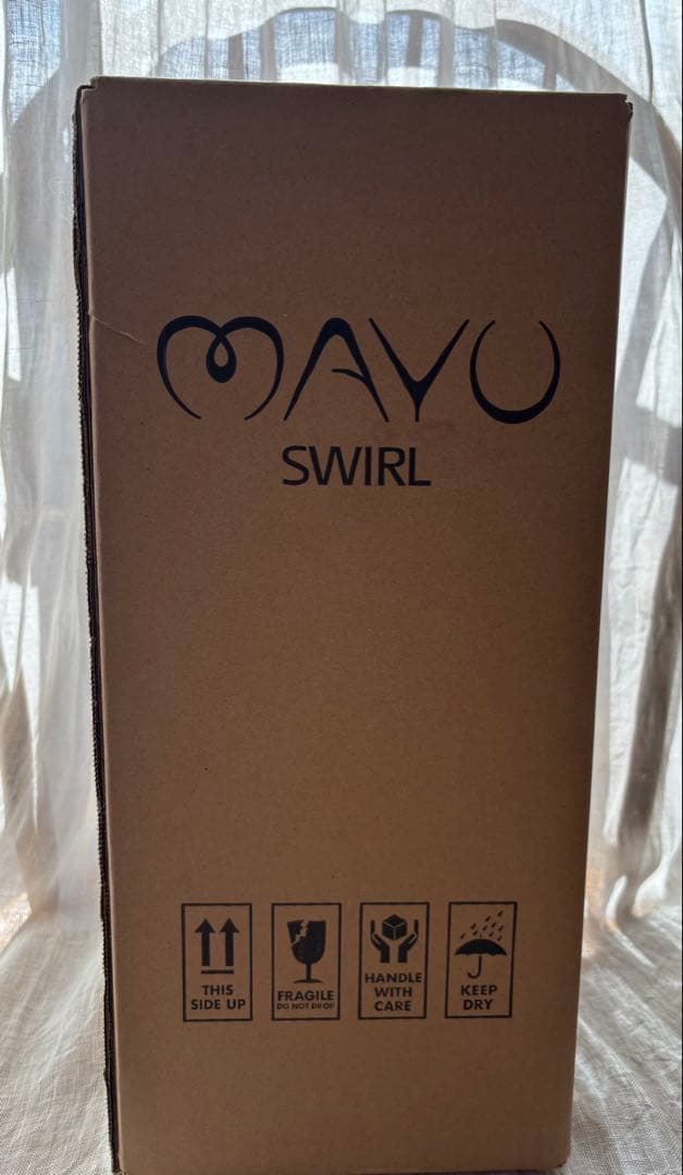 アメリカで人気！MAYU water Swirl グレーベース　構造水