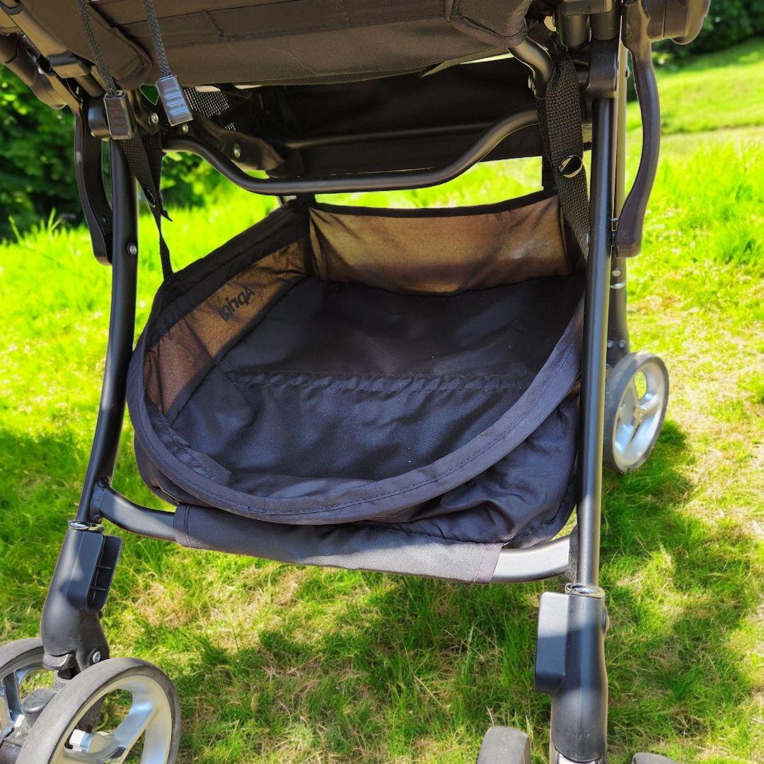 〈美品〉アップリカ ラクーナ ビッテ ソファークッション 赤 両体面 A型