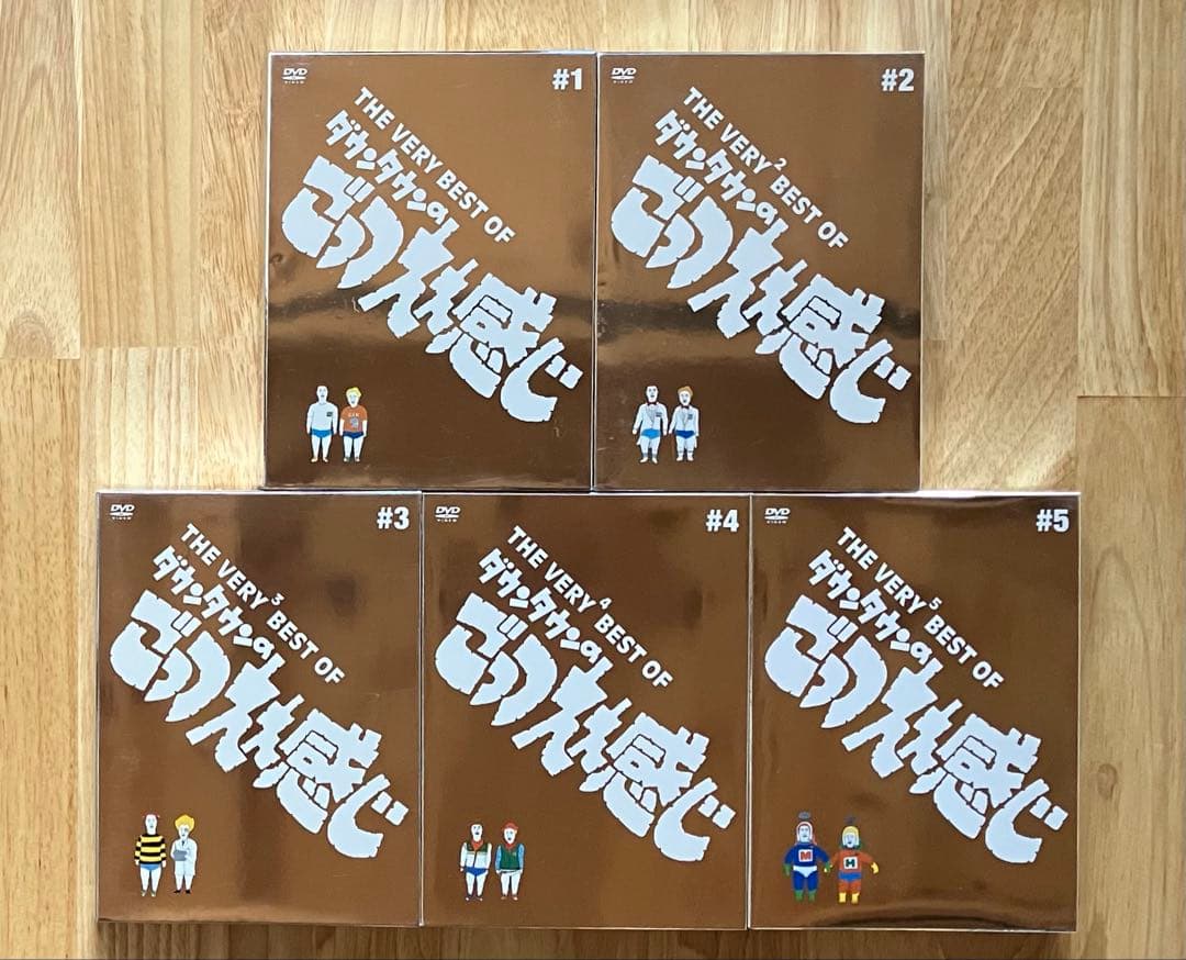 THE VERY BEST OF ダウンタウンのごっつええ感じ DVD 全5巻