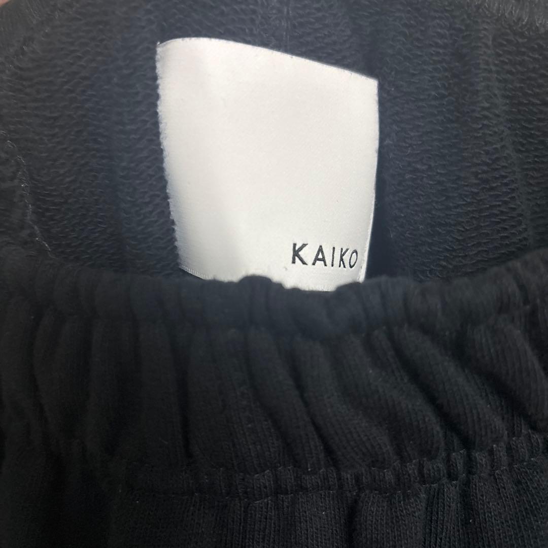 パンツ KAIKO Cloud trouser \"BLACK\"