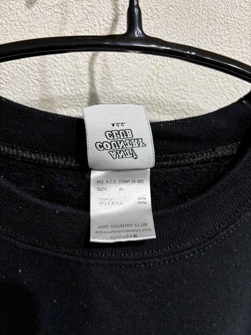 ANTI COUNTRY CLUB ✖️Malbon コラボスウェット