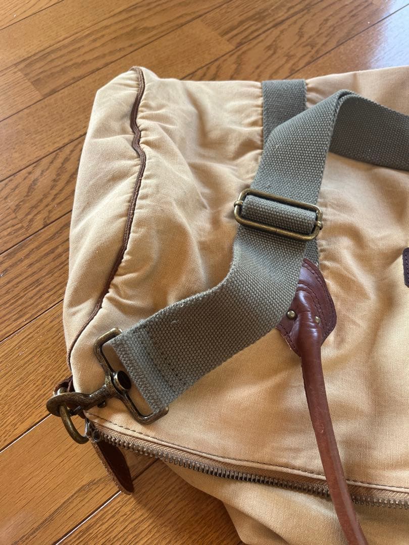 BEAN SIGNATURE ボストンバッグ ベージュ llbean