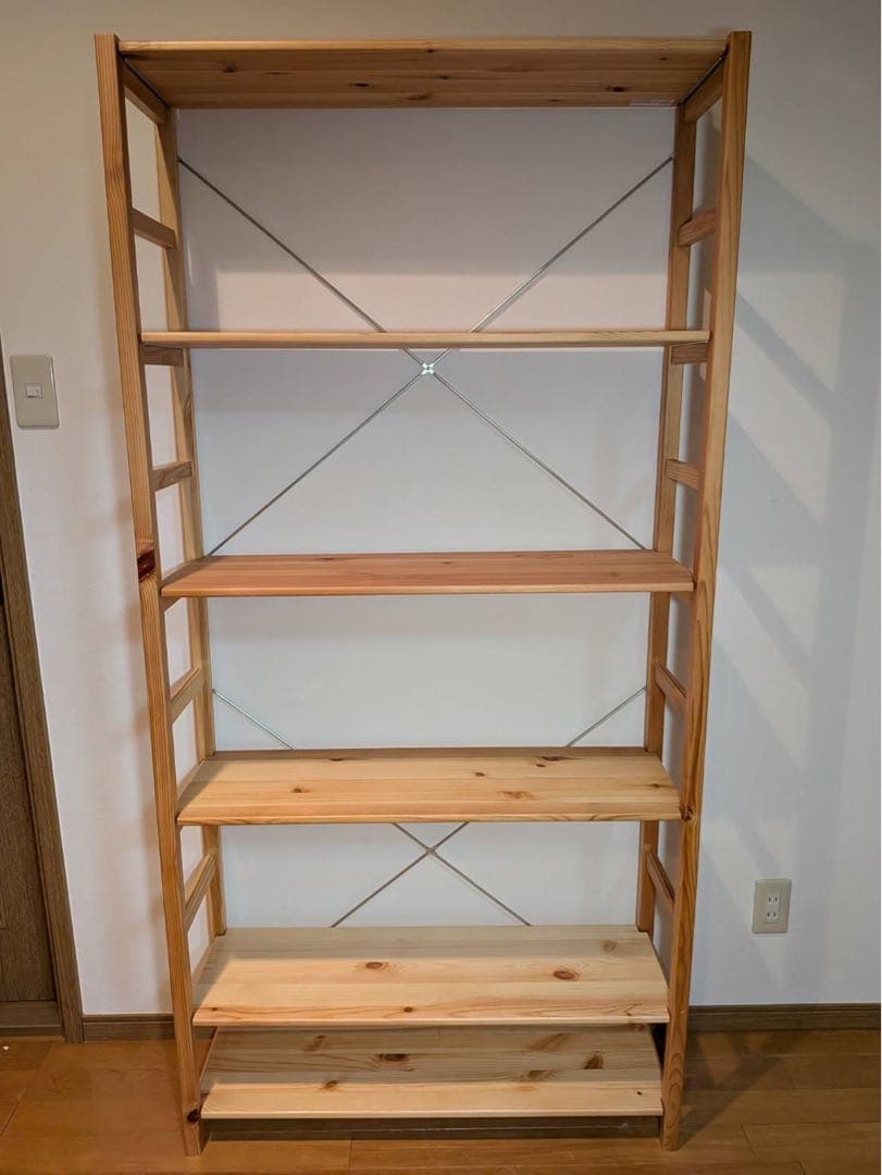 ■送料込■無印良品 MUJI ユニットシェルフ パイン材 棚収納 木製家具