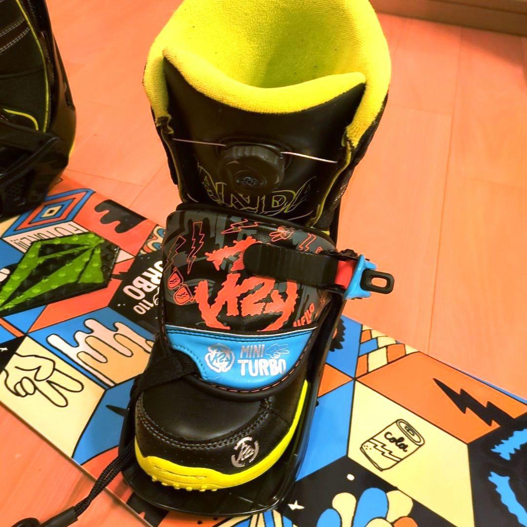 K2 MINI TURBO 110 スノーボード キッズ 3点セット