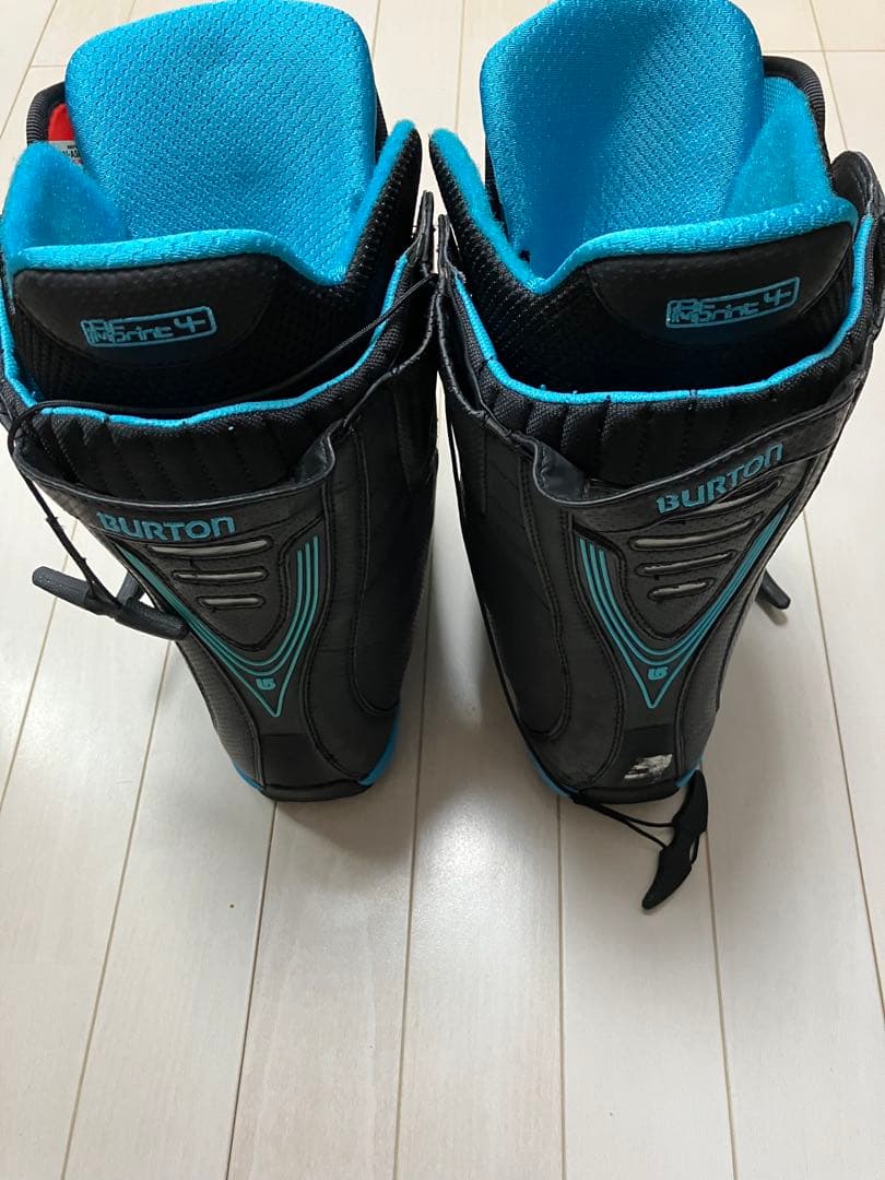 BURTON スノーボードブーツ ブラック/ブルー　28cm